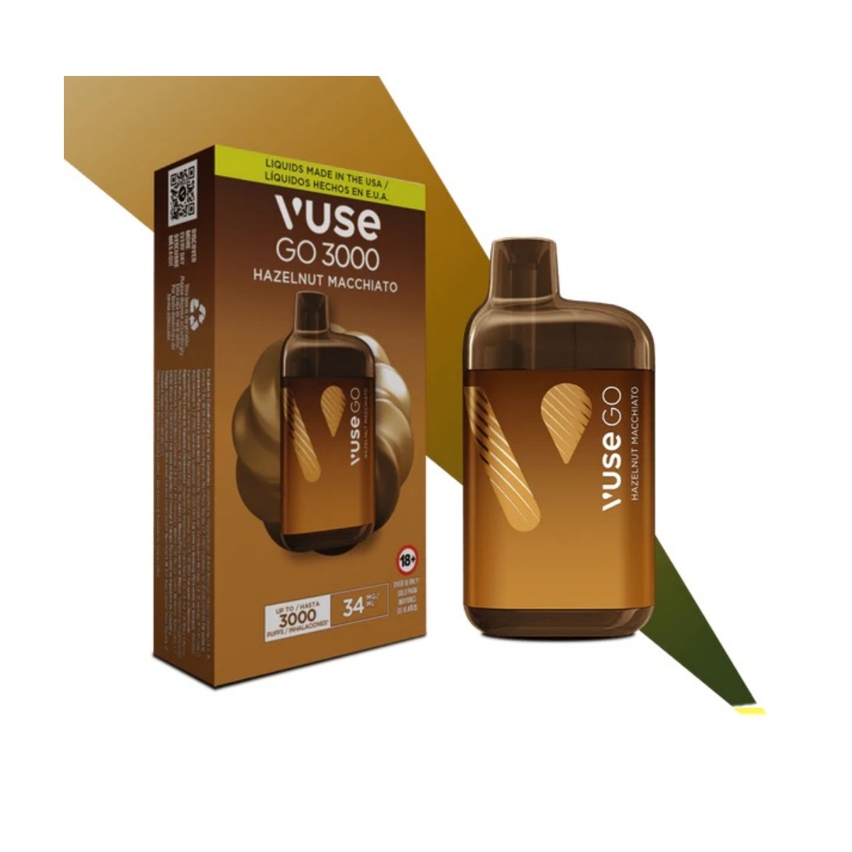 VUSE GO 3000 HAZELNUT MACCHIATO - Distribuidora Abi & Sofimar S.A.S